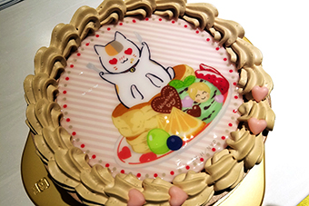 ニャンコ先生ケーキに井上和彦大興奮 番組レポ ニコニコインフォ